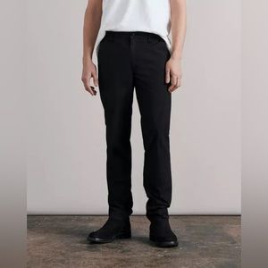 Rag and Bone Black Chino Pants